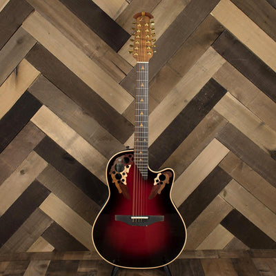 Ovation Elite Shallow 1858 With OHSC - New England Burst - Used