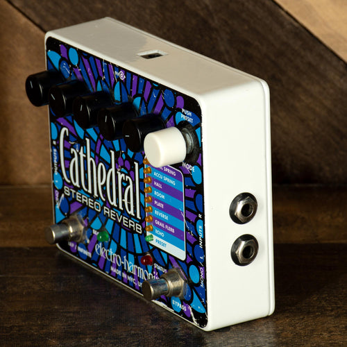 cathedral reverb pedal Electro Harmonix Cathedral Stereo Reverb