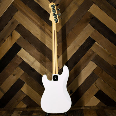 Fender Player Precision Bass, Maple Fingerboard, Polar White - Used