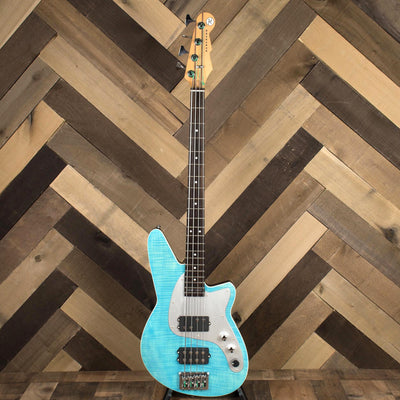 Reverend Mercalli 4 - Sky Blue Flame Maple - Used