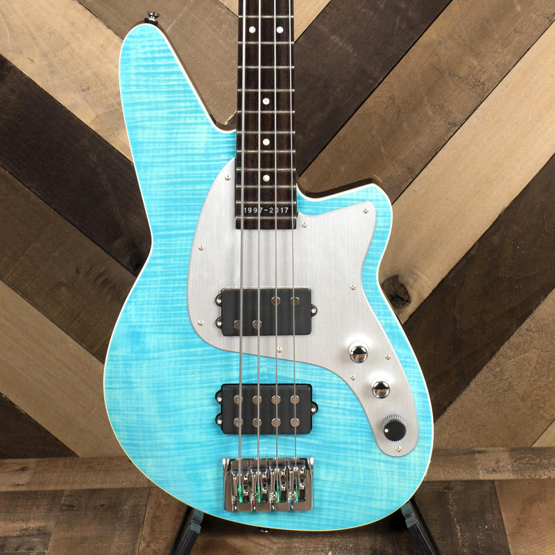 Reverend Mercalli 4 - Sky Blue Flame Maple - Used