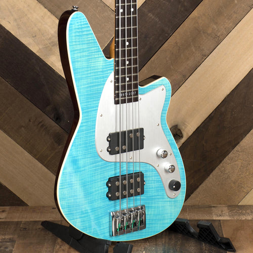 Reverend Mercalli 4 - Sky Blue Flame Maple - Used