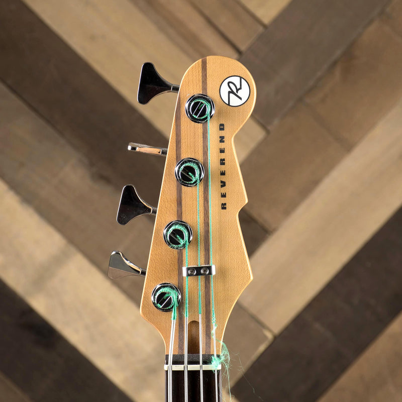 Reverend Mercalli 4 - Sky Blue Flame Maple - Used