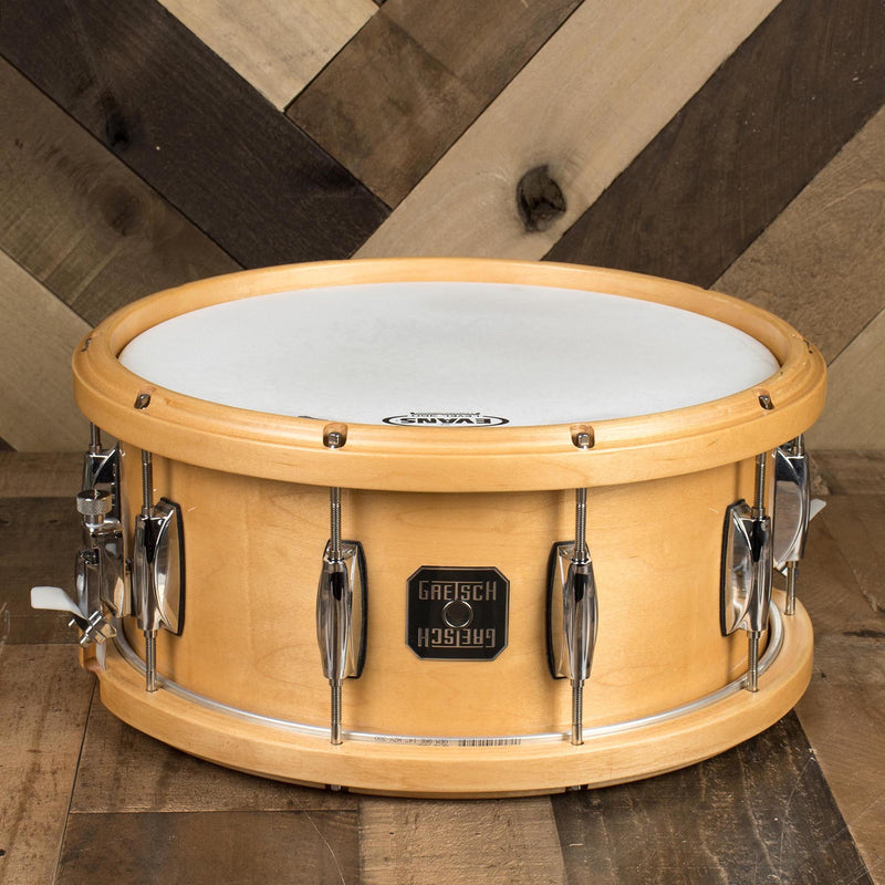 Gretsch 14x6.5 Inch Wood Hoop Maple Snare - Used