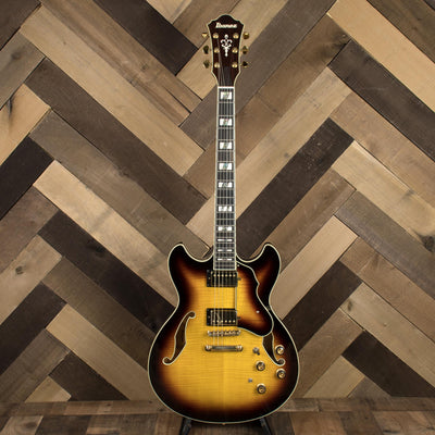 Ibanez AS153 Vintage Sunburst With OHSC - Used