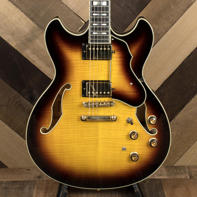 Ibanez AS153 Vintage Sunburst With OHSC - Used
