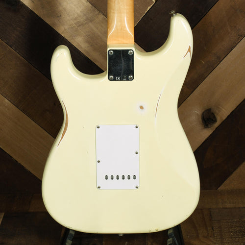 Fender 2015 Roadworn Stratocaster Olympic White With Gig Bag - Used