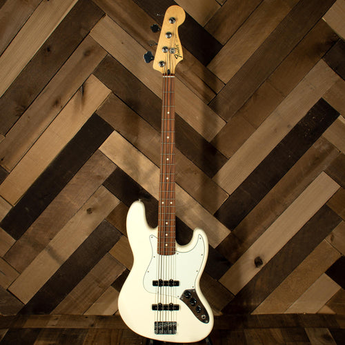 Fender 2017 Player Series Jazz Bass, Olympic White - Used