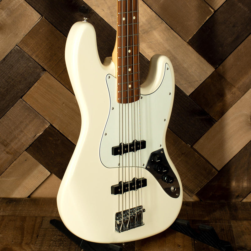 Fender 2017 Player Series Jazz Bass, Olympic White - Used