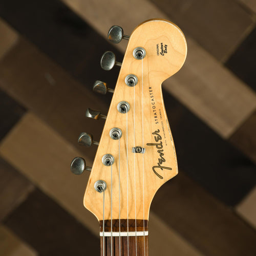 Fender 2015 Roadworn Stratocaster Olympic White With Gig Bag - Used