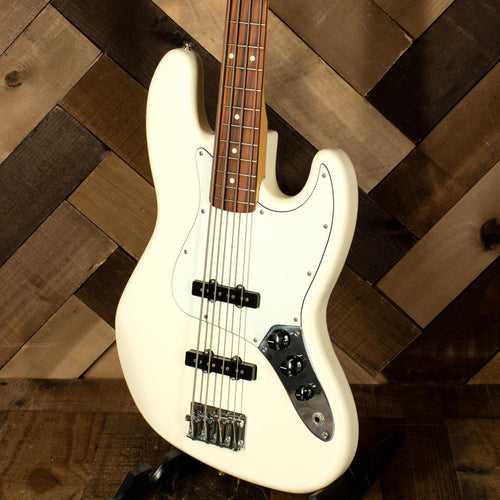 Fender 2017 Player Series Jazz Bass, Olympic White - Used