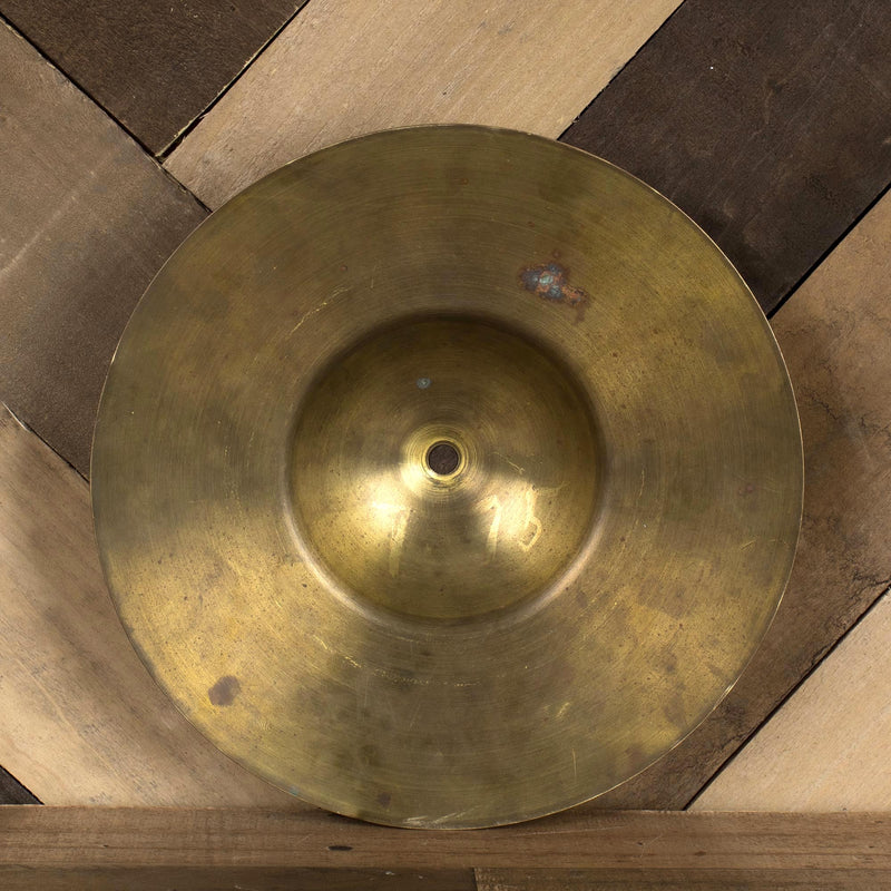 Ludwig 1920's 10" Deep Cup Brass "Sock" Cymbal - Used