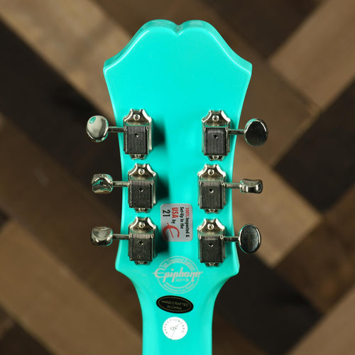 Epiphone Casino Turquoise Chrome Hardware - Used