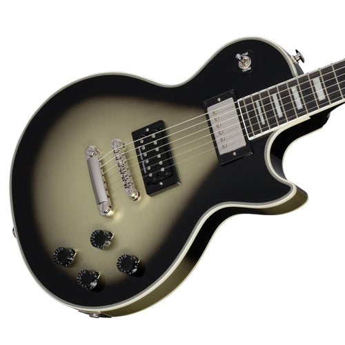 Epiphone Adam Jones Les Paul Custom Art Guitar - Frazetta's "The Berserker" in Antique Silverburst