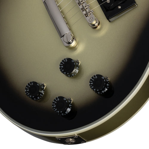Epiphone Adam Jones Les Paul Custom Art Guitar - Frazetta's "The Berserker" in Antique Silverburst