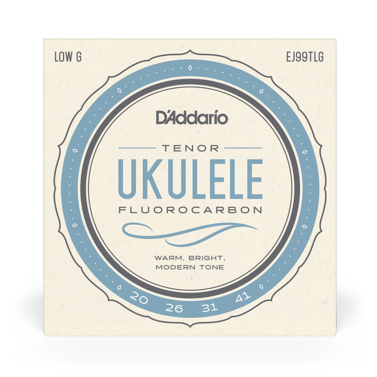 D'Addario EJ99TLG Pro-Arté Carbon Ukulele Strings, Tenor Low G