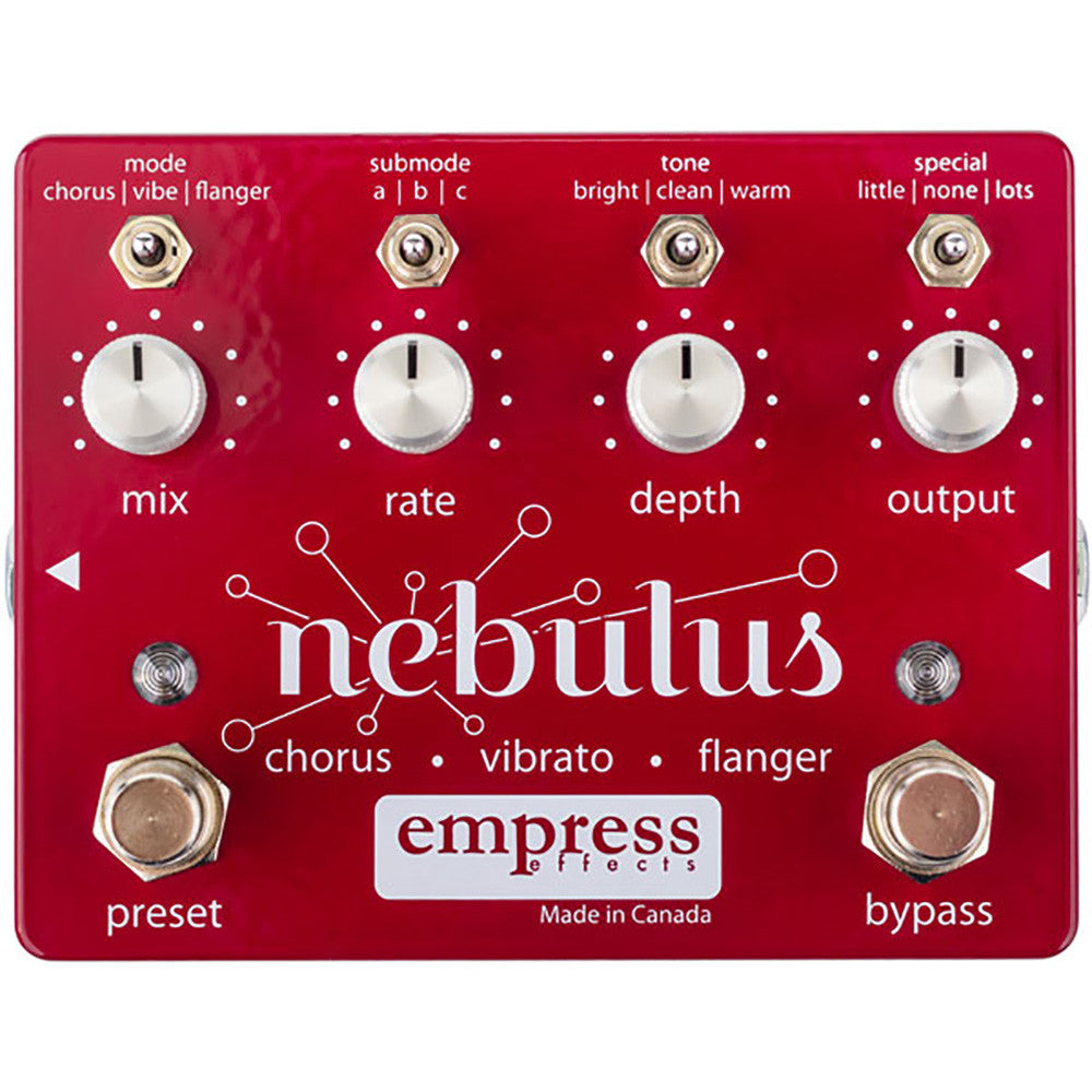 Empress Nebulus Chorus - Flanger - Vibrato Pedal