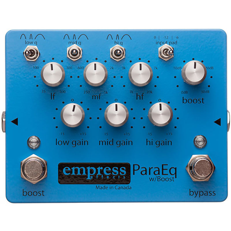 Empress Paraeq With Boost EQ Pedal