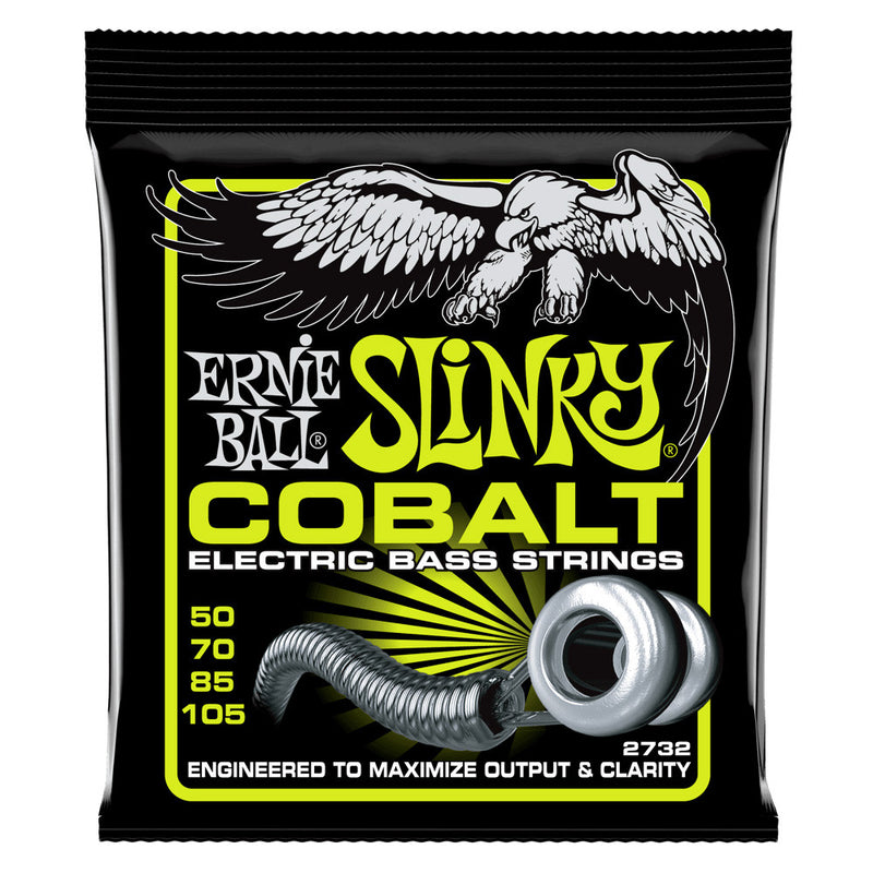 Ernie Ball 50-105 Cobalt Regular Slinky Bass Strings