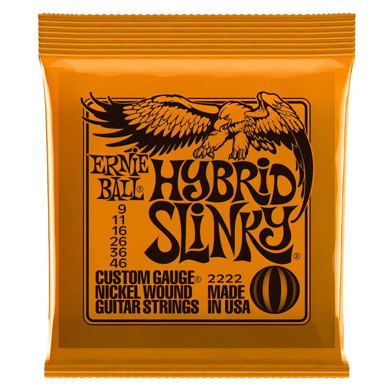Ernie Ball 9-46 Hybrid Slinky Guitar Strings