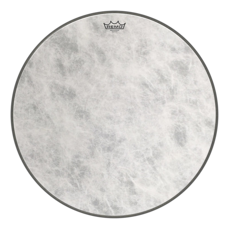 Remo 24" Fiberskyn 3 Ambassador Bass Drum Head