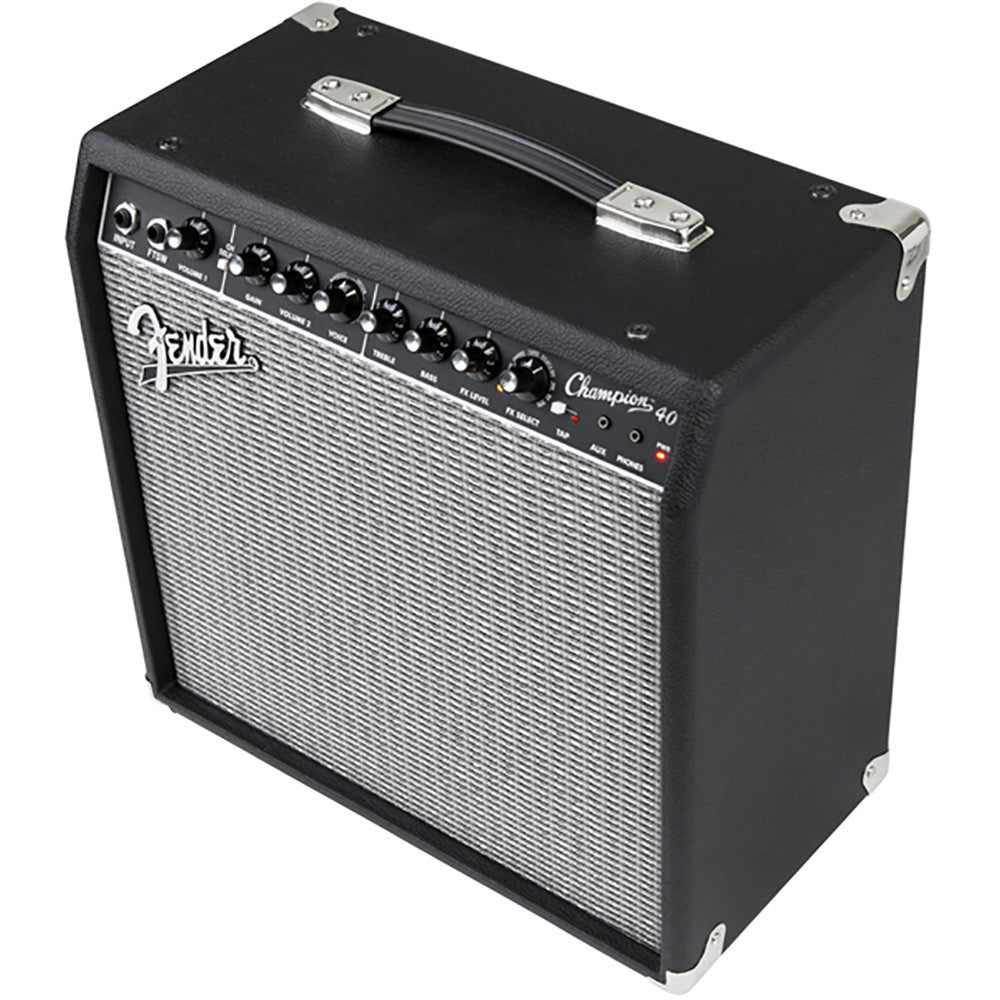 Fender Champion 40-Watt 1 x 12" Guitar Combo Amplifier, 120V