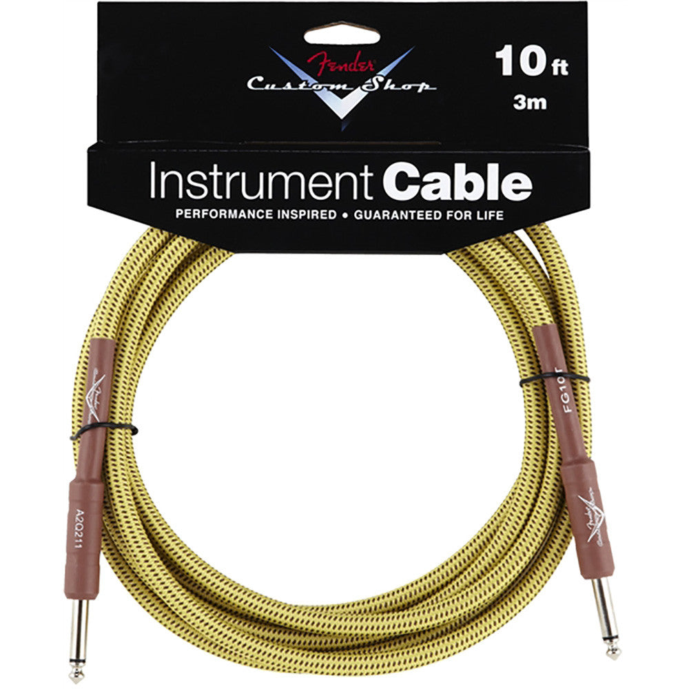 Fender Custom Shop Performance Series Cable - 10' - Tweed