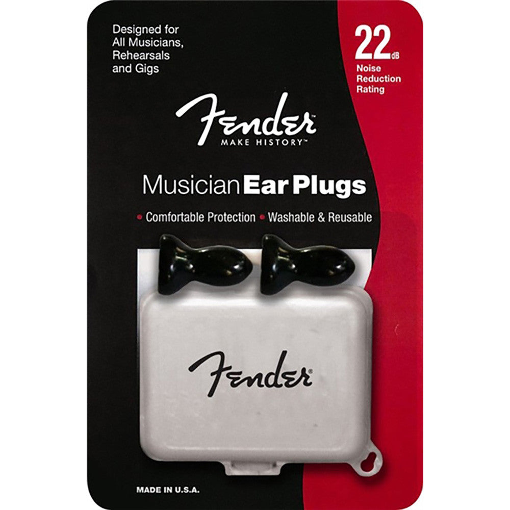 Fender Musician Series Black Ear Plugs