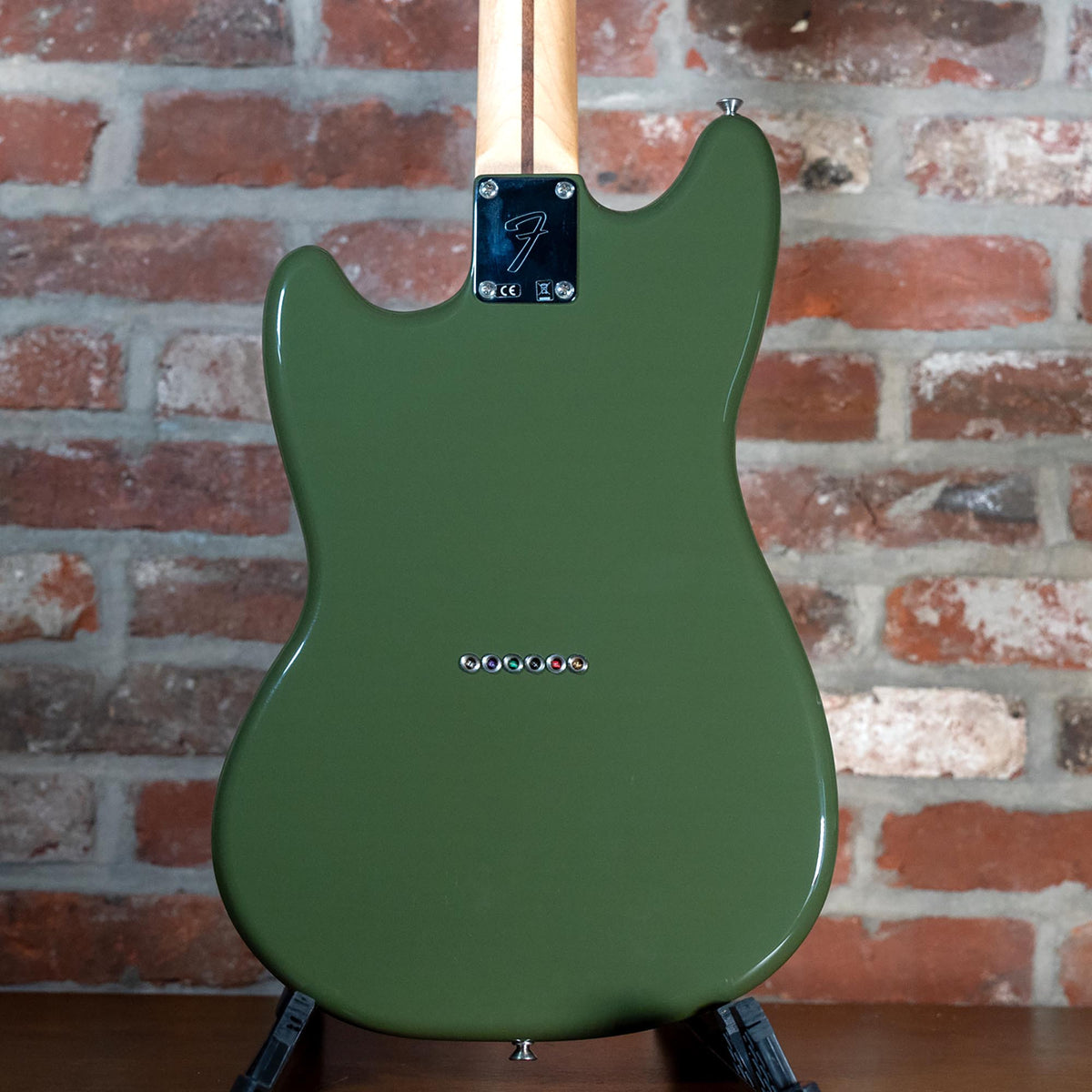 Fender 2016 Mustang Olive Green With Bag - Used