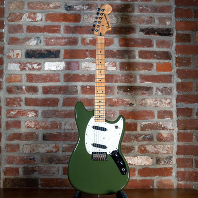 Fender 2016 Mustang Olive Green With Bag - Used