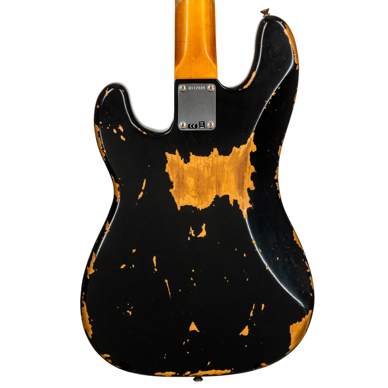 Fender Custom Shop '59 Precision Bass Heavy Relic, Maple Fingerboard, Black