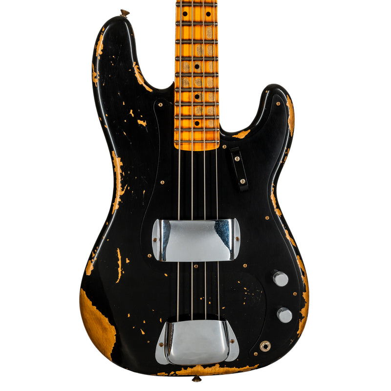 Fender Custom Shop '59 Precision Bass Heavy Relic, Maple Fingerboard, Black