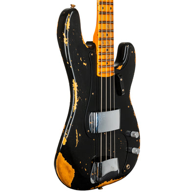 Fender Custom Shop '59 Precision Bass Heavy Relic, Maple Fingerboard, Black