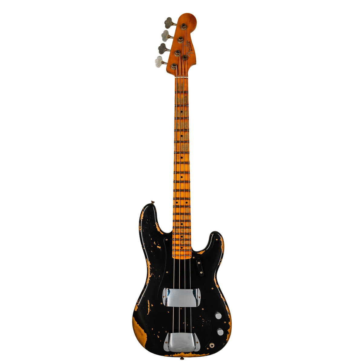 Fender Custom Shop '59 Precision Bass Heavy Relic, Maple Fingerboard, Black