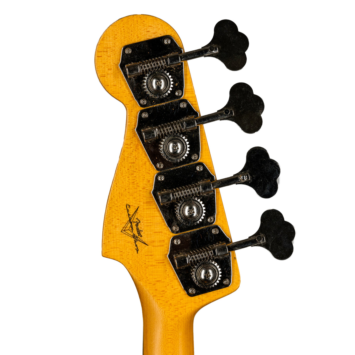 Fender Custom Shop '64 Jazz Bass Guitar, Rosewood, Closet Classic 3-Tone Sunburst