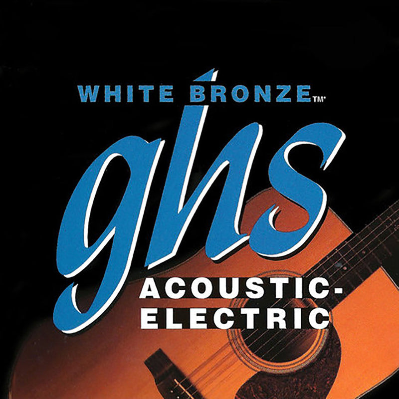 GHS Acoustic White Bronze Extended Extra Light
