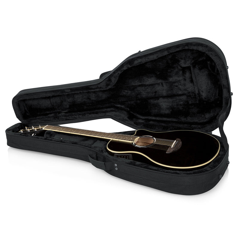 Gator Cases Rigid EPS Foam Lightweight Case For APX-Type Guitars