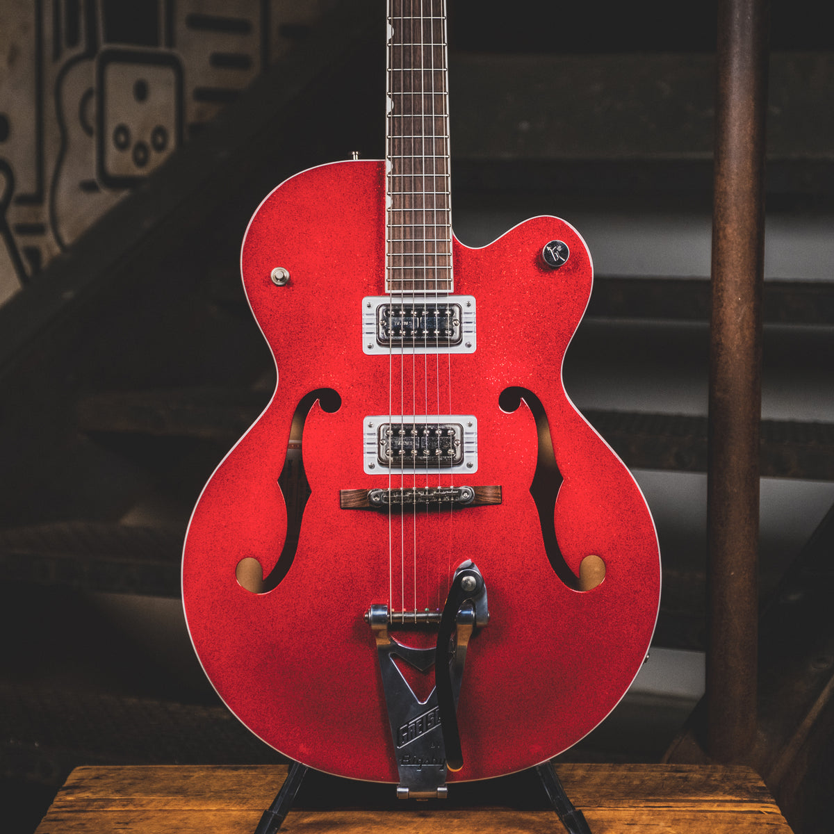 Gretsch 2020 G6120 Brian Setzer Hot Rod, Candy Magenta With OHSC - Used