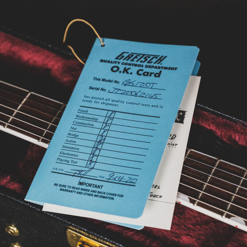 Gretsch 2020 G6120 Brian Setzer Hot Rod, Candy Magenta With OHSC - Used