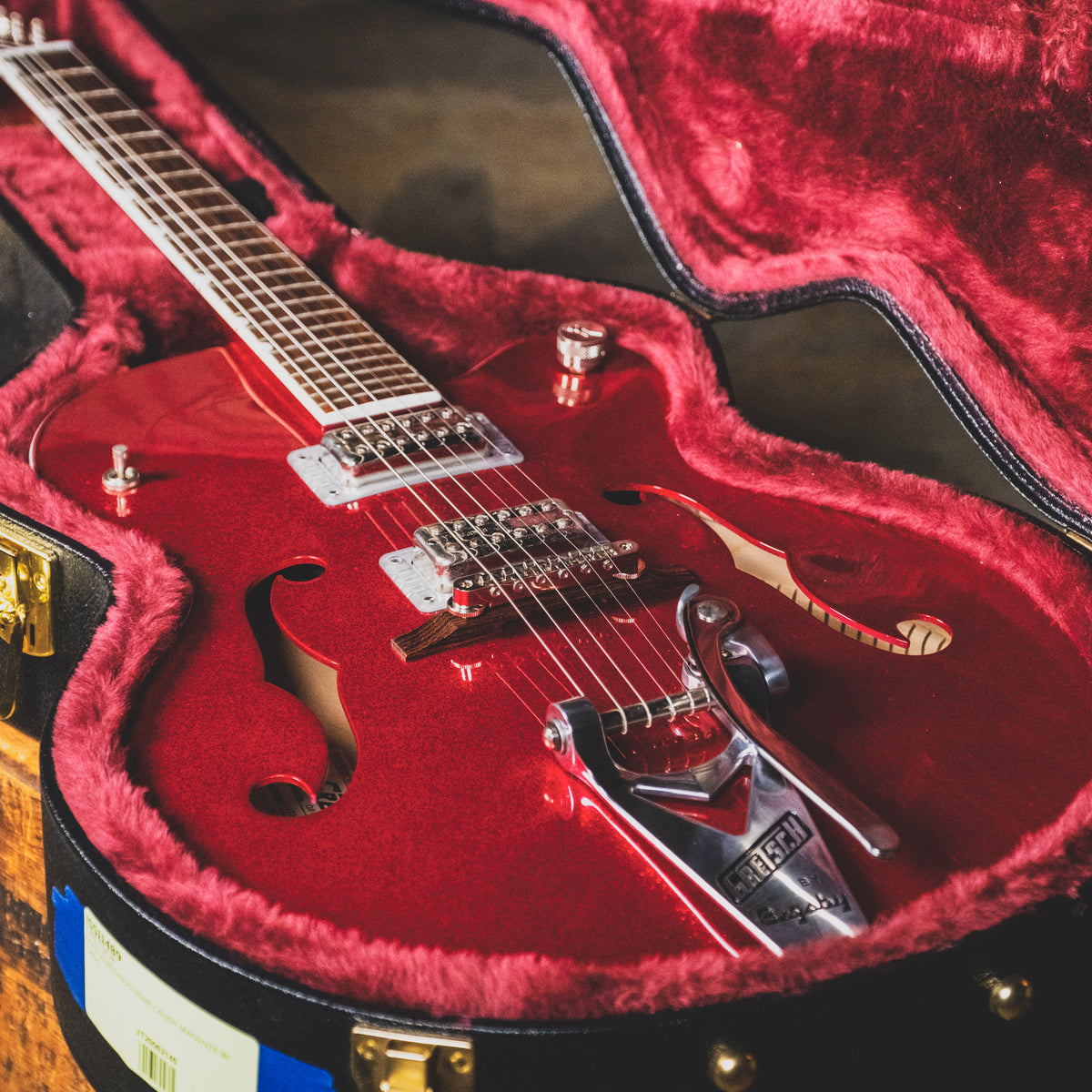 Gretsch 2020 G6120 Brian Setzer Hot Rod, Candy Magenta With OHSC - Used