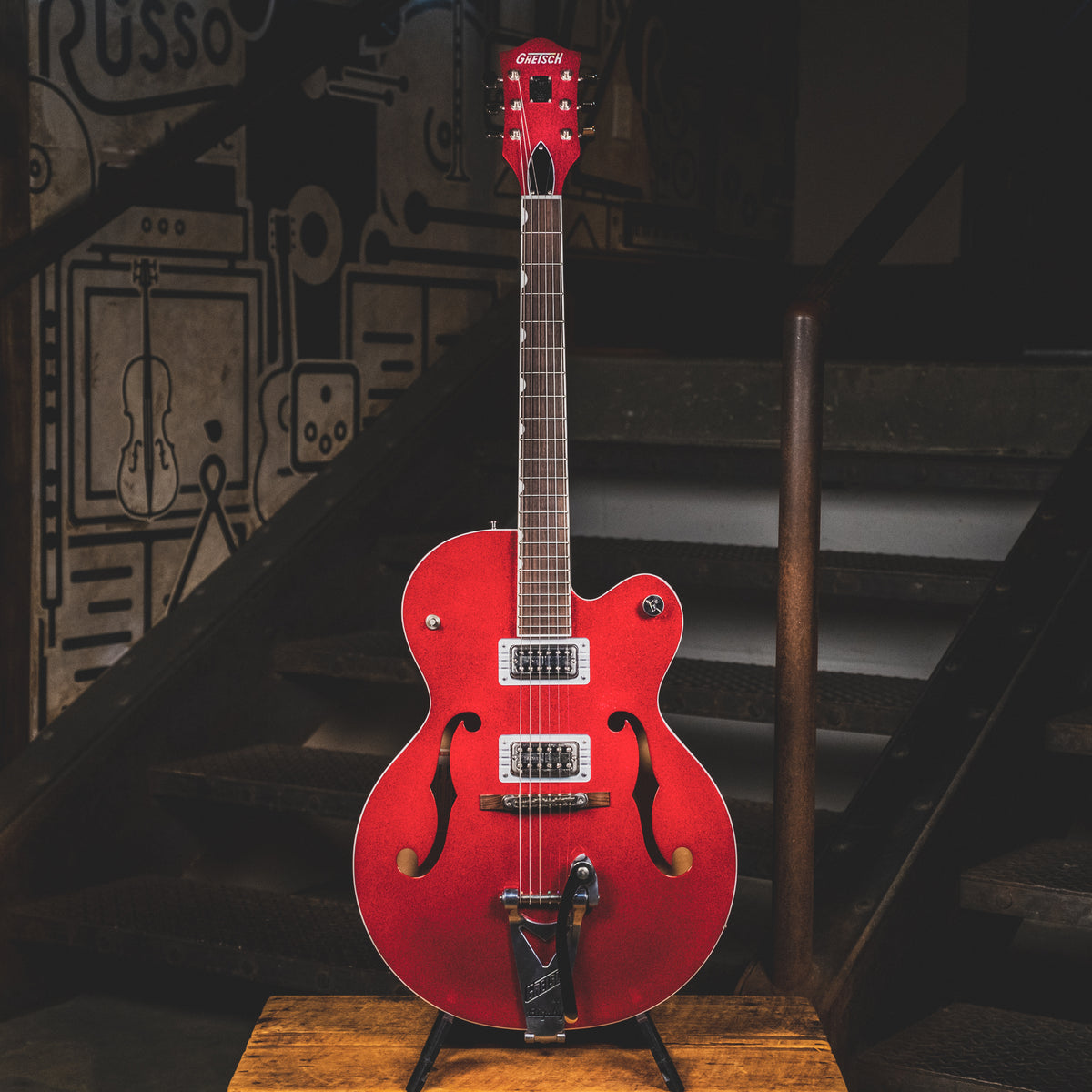 Gretsch 2020 G6120 Brian Setzer Hot Rod, Candy Magenta With OHSC - Used