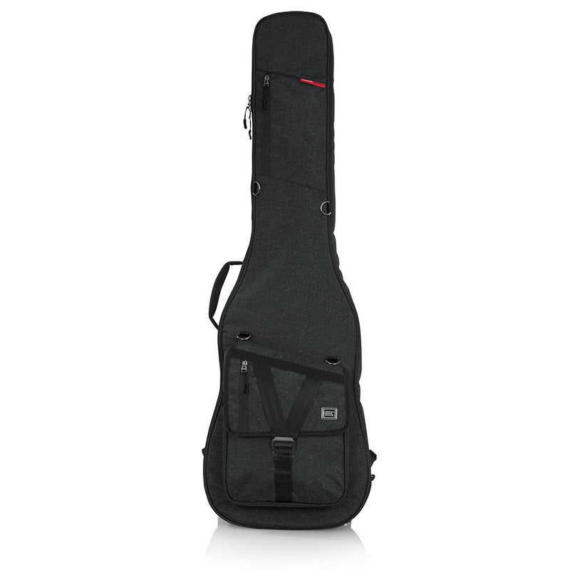 Gator Cases Transit Series Bass Guitar Gig Bag - Charcoal Black Exterior