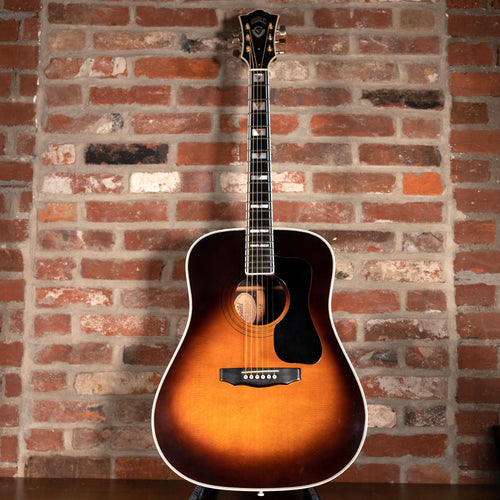 Guild Vintage 1985 D-55 Sunburst With OHSC - Used