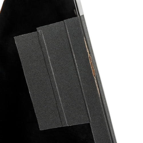 Gibson Custom Kirk Hammett 1979 Flying V, Murphy Lab Replica Aged Ebony Electric Guitar