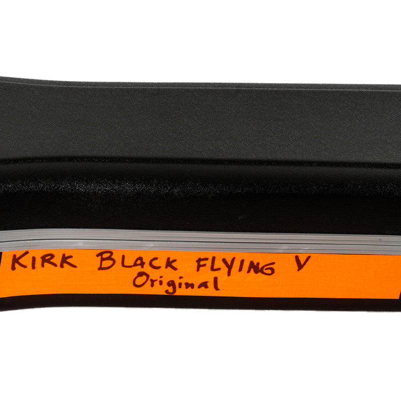 Gibson Custom Kirk Hammett 1979 Flying V, Murphy Lab Replica Aged Ebony Electric Guitar