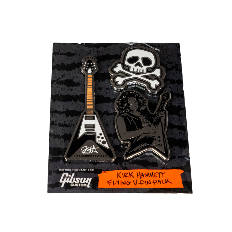 Gibson Custom Kirk Hammett 1979 Flying V, Murphy Lab Replica Aged Ebony Electric Guitar
