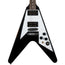 Gibson Custom Kirk Hammett 1979 Flying V, Murphy Lab Replica Aged Ebony Electric Guitar
