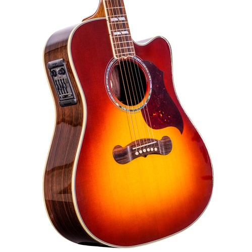 Gibson songwriter cutaway rosewood clearance burst