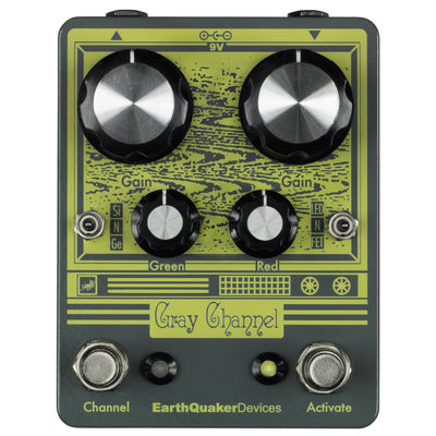 Earthquaker Gray Channel Overdrive Pedal