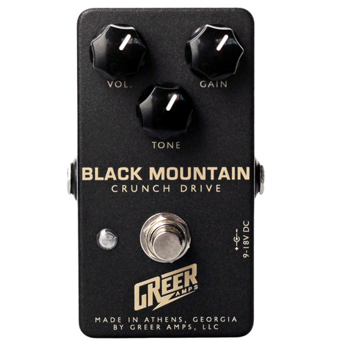 greer pedals Greer Amps Black Mountain Guitar Effect